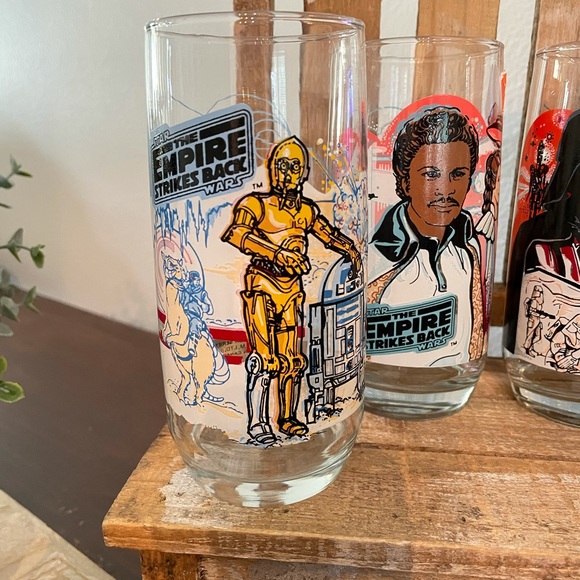 4 Star Wars Empire Strikes Back 1980 Burger King - Picture 2 of 9